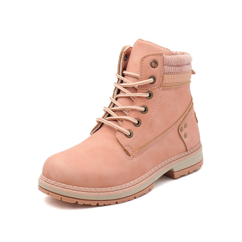 Martin velvet women boots plus