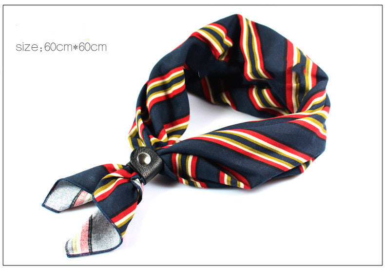 Retro Scarf big square style