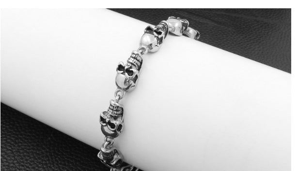 Stainless Steel Bracelet Skull Skull Titanium Steel Bracelet