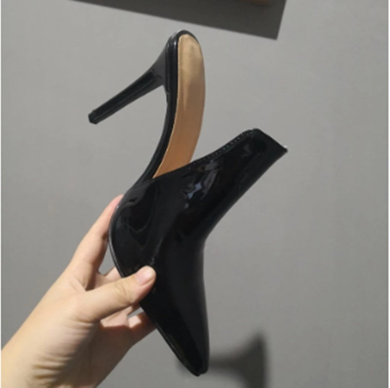 Pointed Toe Stiletto High Catwalk Heels. European and American Fashion Shoes