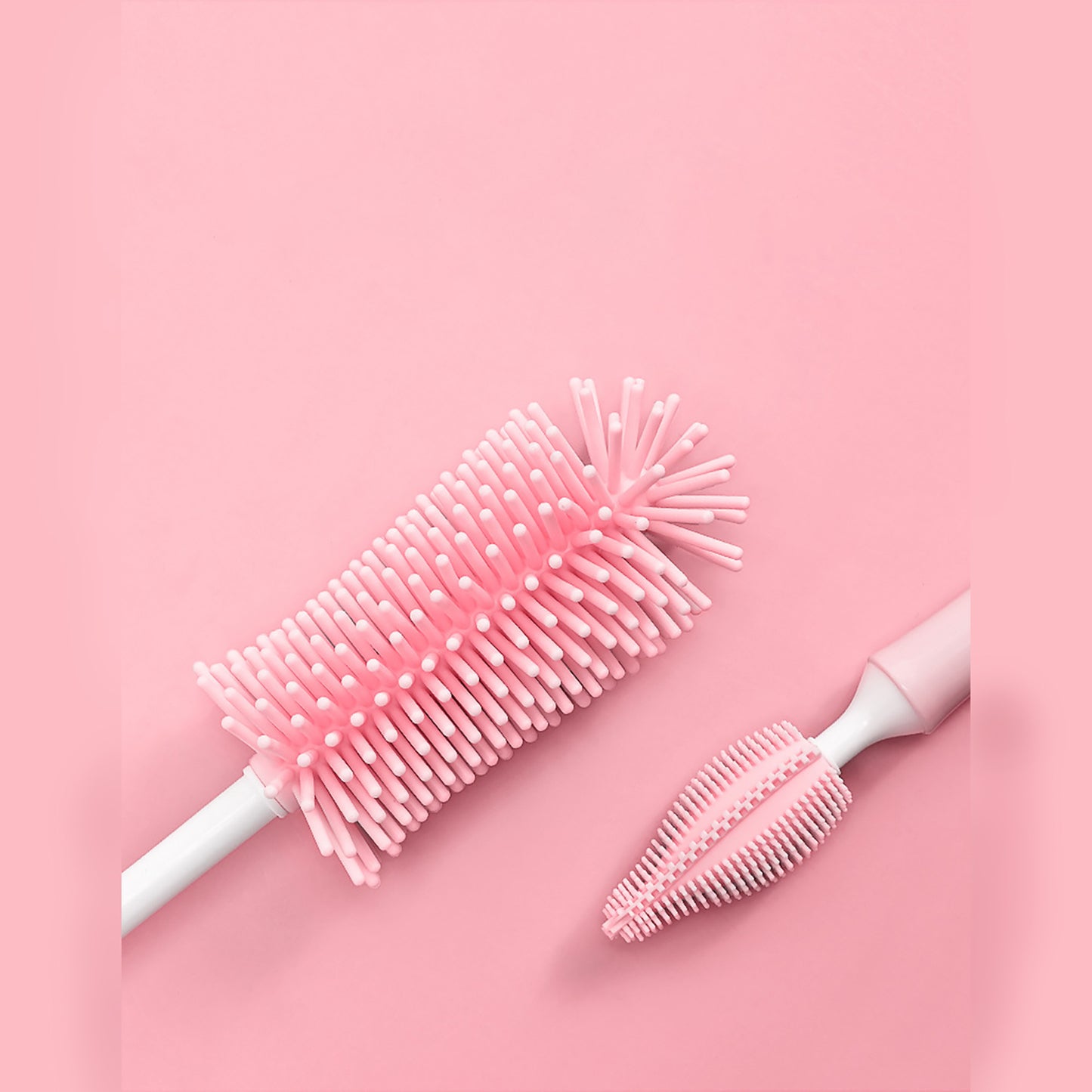Silicone Scrubbing Baby Bottle Brush Straw