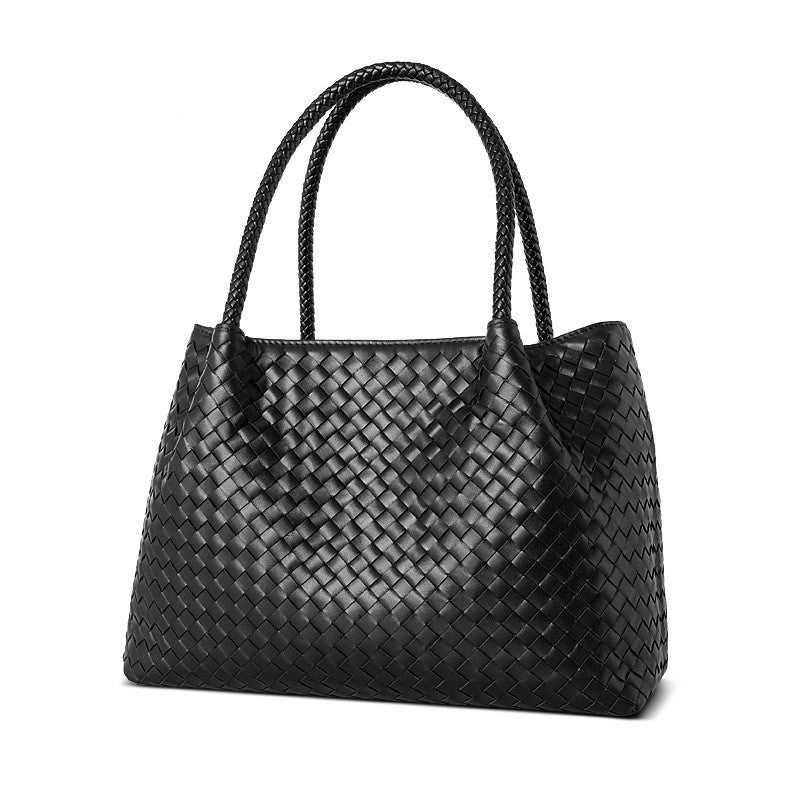 The First Layer of Cowhide Hand-woven Handbags