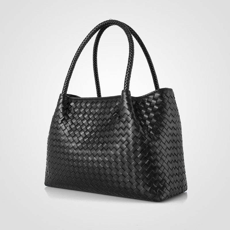 The First Layer of Cowhide Hand-woven Handbags