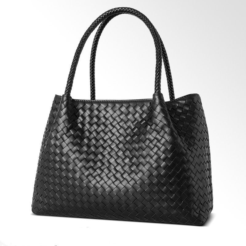 The First Layer of Cowhide Hand-woven Handbags