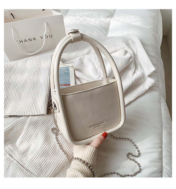 Luxury leather Women Shoulder Hand bags. Chain Crossbody Mini Square Purse