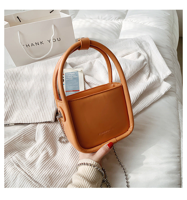 Luxury leather Women Shoulder Hand bags. Chain Crossbody Mini Square Purse