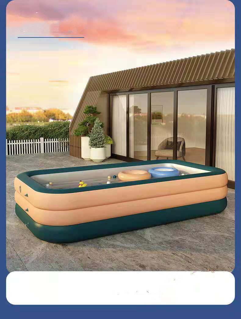 Thickened Folding Large Baby Adult Family Children Bathing Pool
