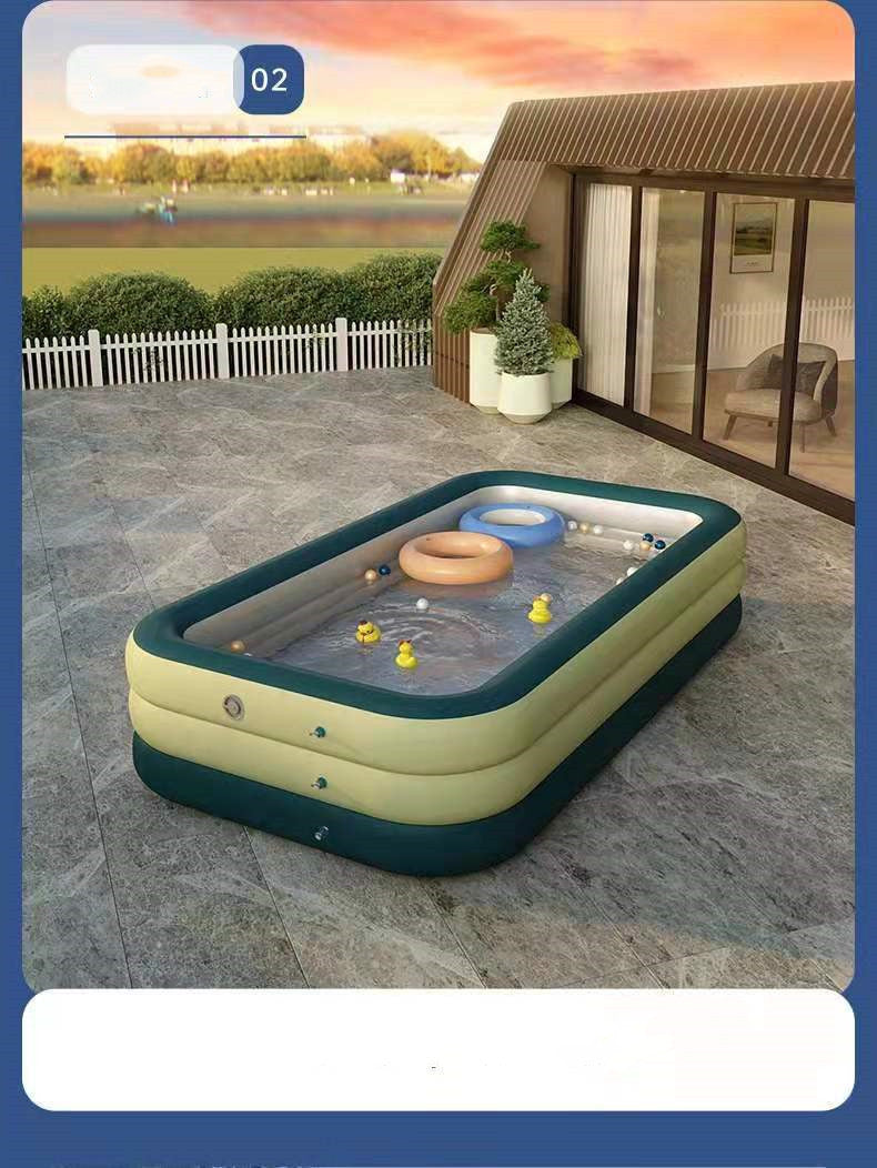 Thickened Folding Large Baby Adult Family Children Bathing Pool