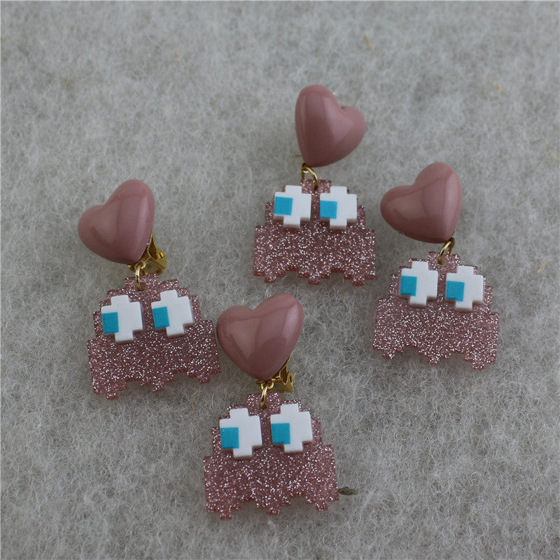 Cute Halloween ghost earrings