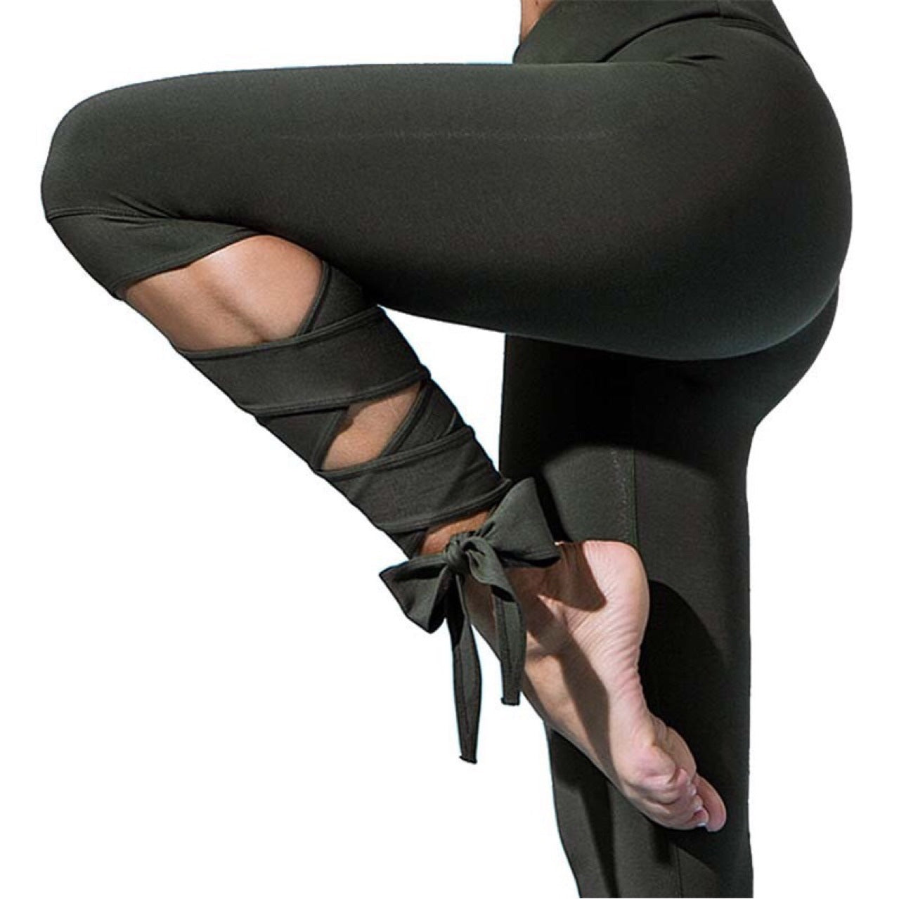 Yoga Sports Tight Leggings For Women.  Fitness dance ballet bandage leggings.