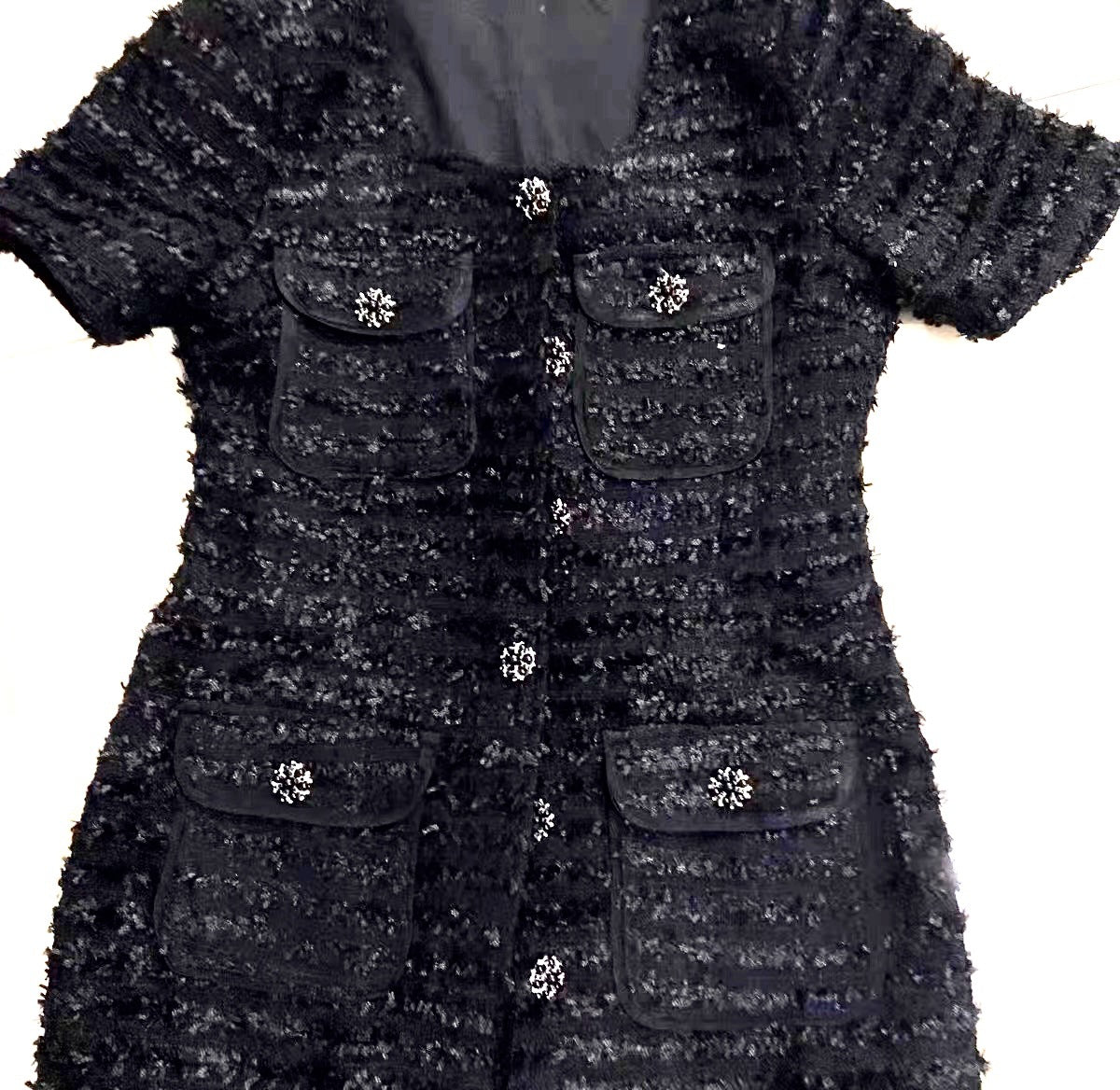 Classic Short Sleeve Waist-controlled Women's Dress