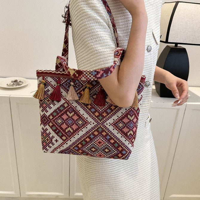 Simple Vacation Style Versatile Women's Bag