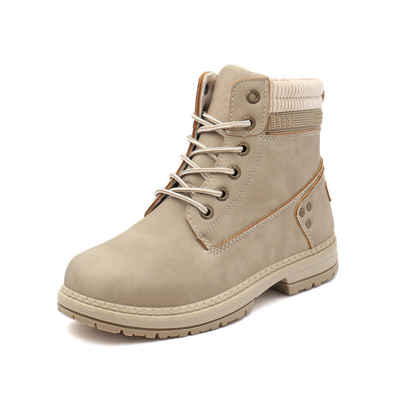 Martin velvet women boots plus