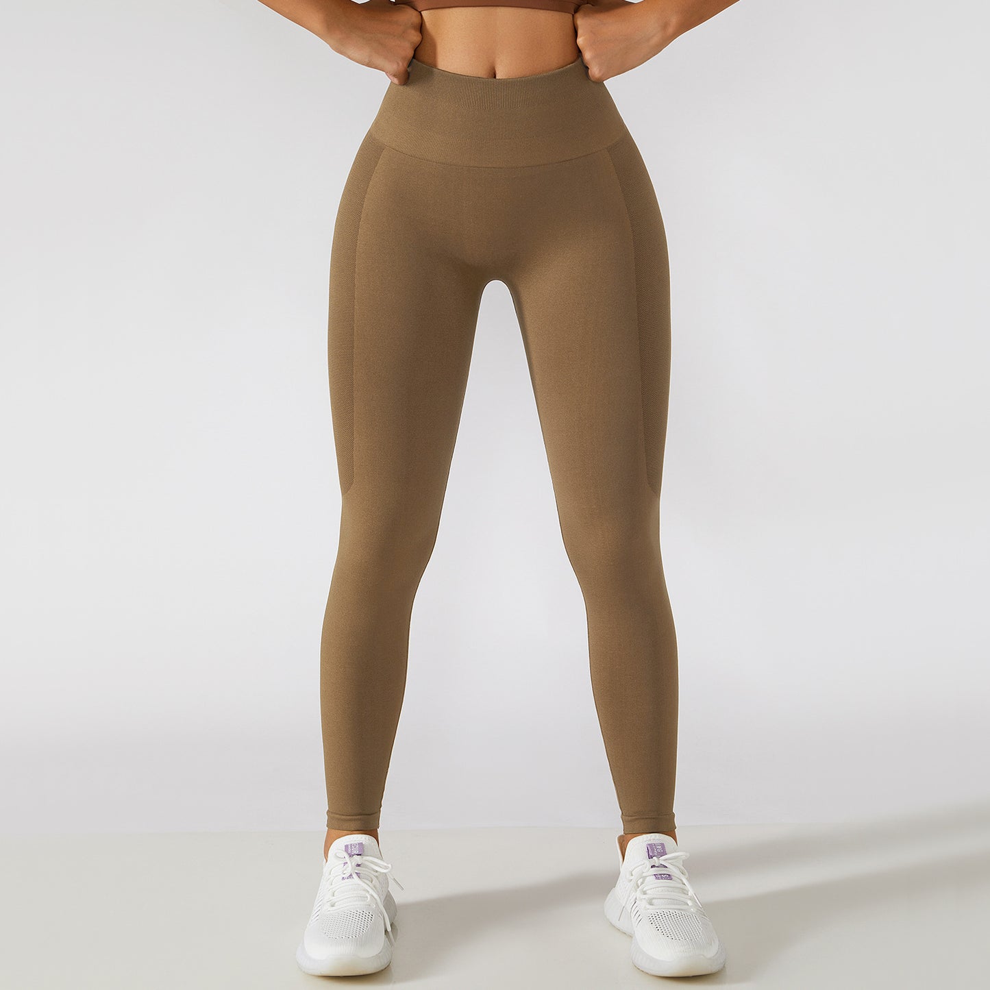 High Waist Workout Hip Lifting Sport Tights.  Running Leggings.