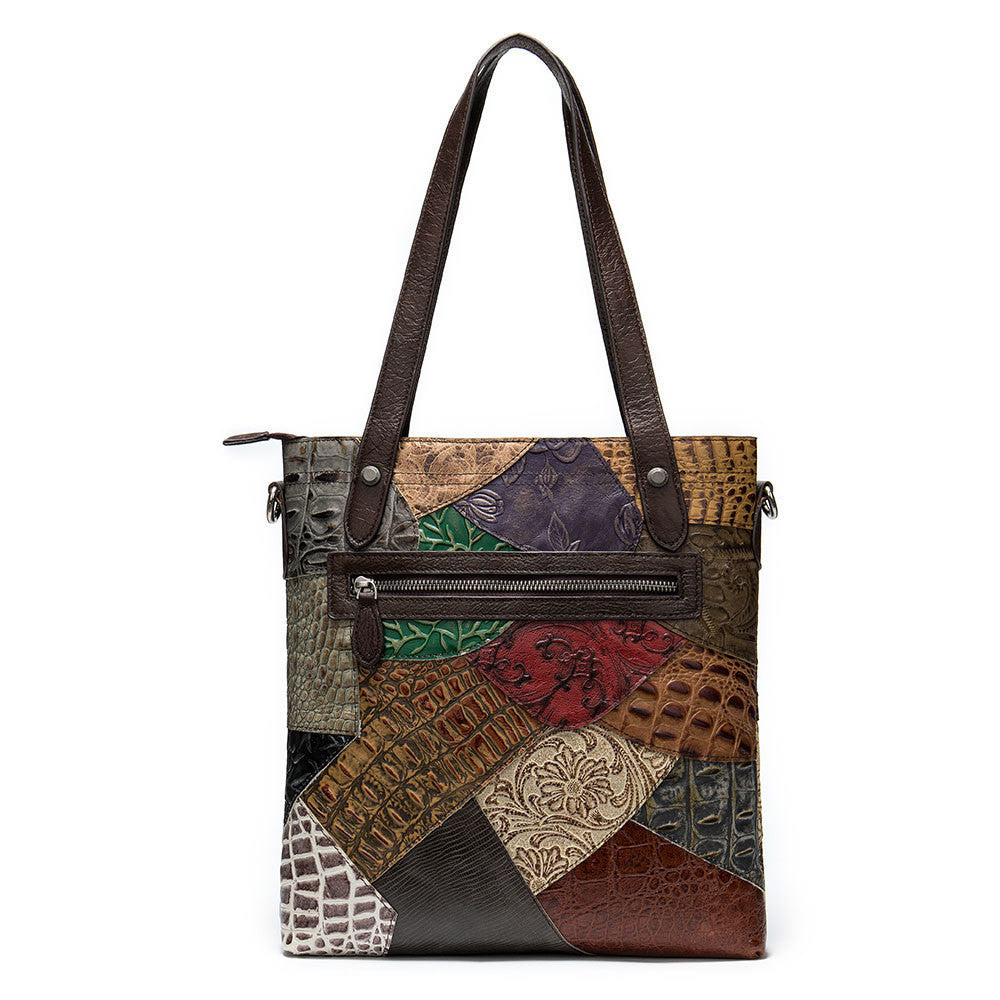 Ethnic Style Handmade Women's Contrast Color Handbags/ Shoulder Bag