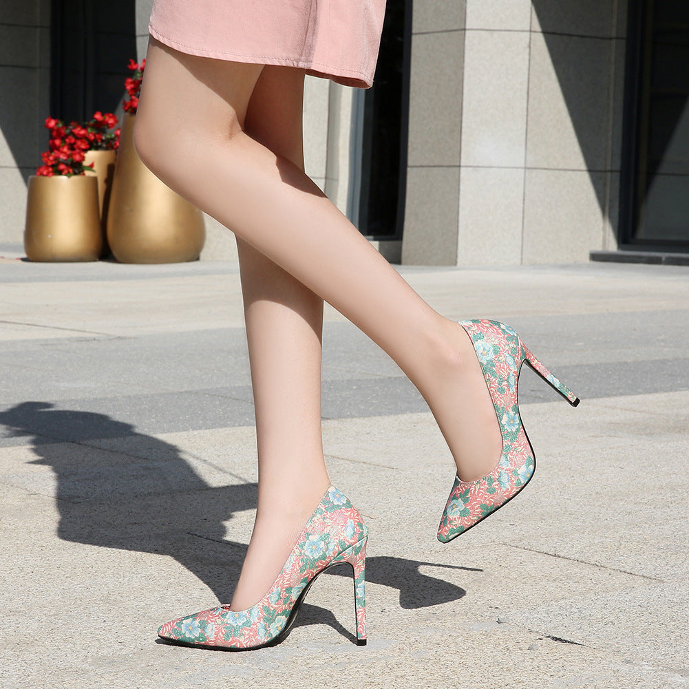 Pointed Stiletto Heels