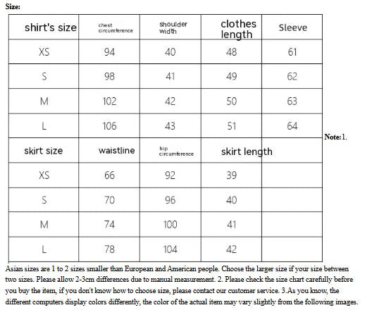 Women's Woolen Skirt Jacket Coat Set