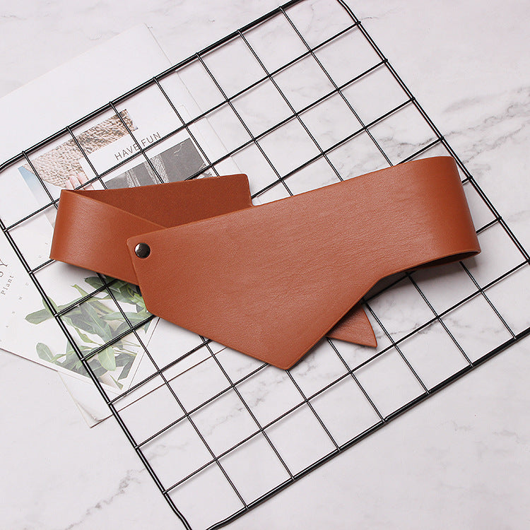 Black Wide Waist Belt for Women's Sweater Dress and Coat