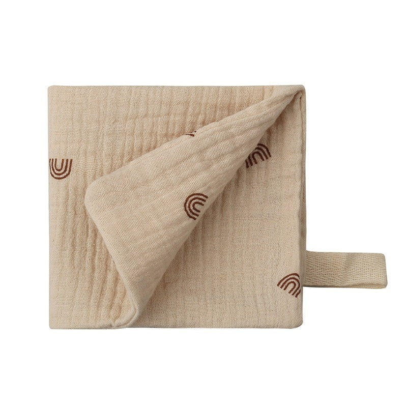 5-piece Baby Towel Plain Cotton Face Towel