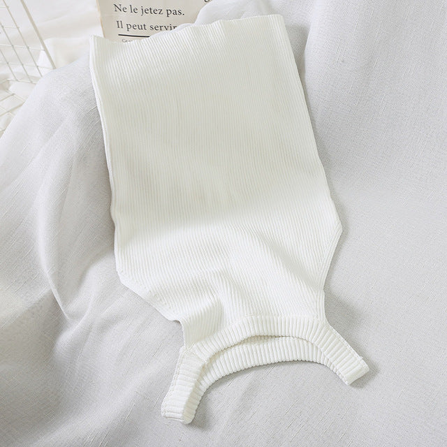 Sexy inside and outside wear knitted sleeveless camisole
