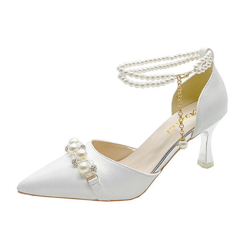 Fairy Stiletto Ankle-strap Buckle Pumps High Heels
