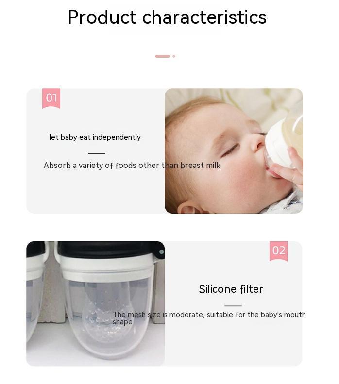 Baby Fruit And Vegetable Complementary Food Teether Bite. Silicone Fruit And Vegetable Le Pacifier