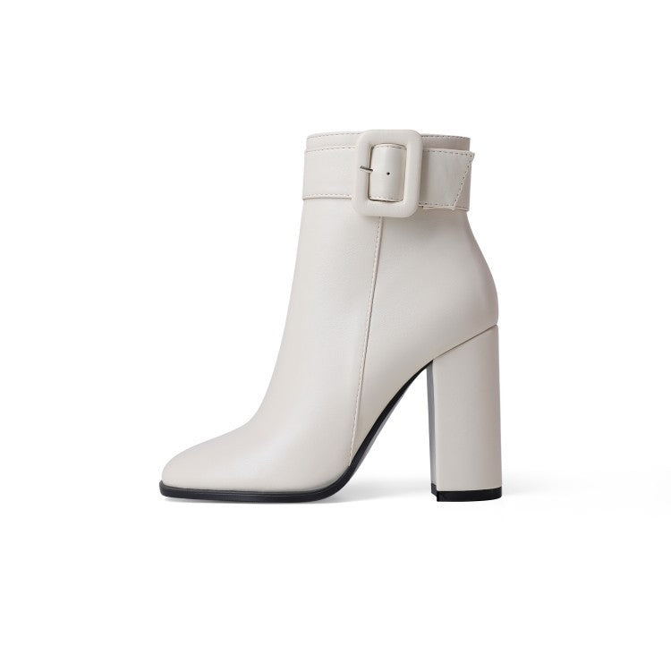 Thick Heel Short Women Fashion Boots