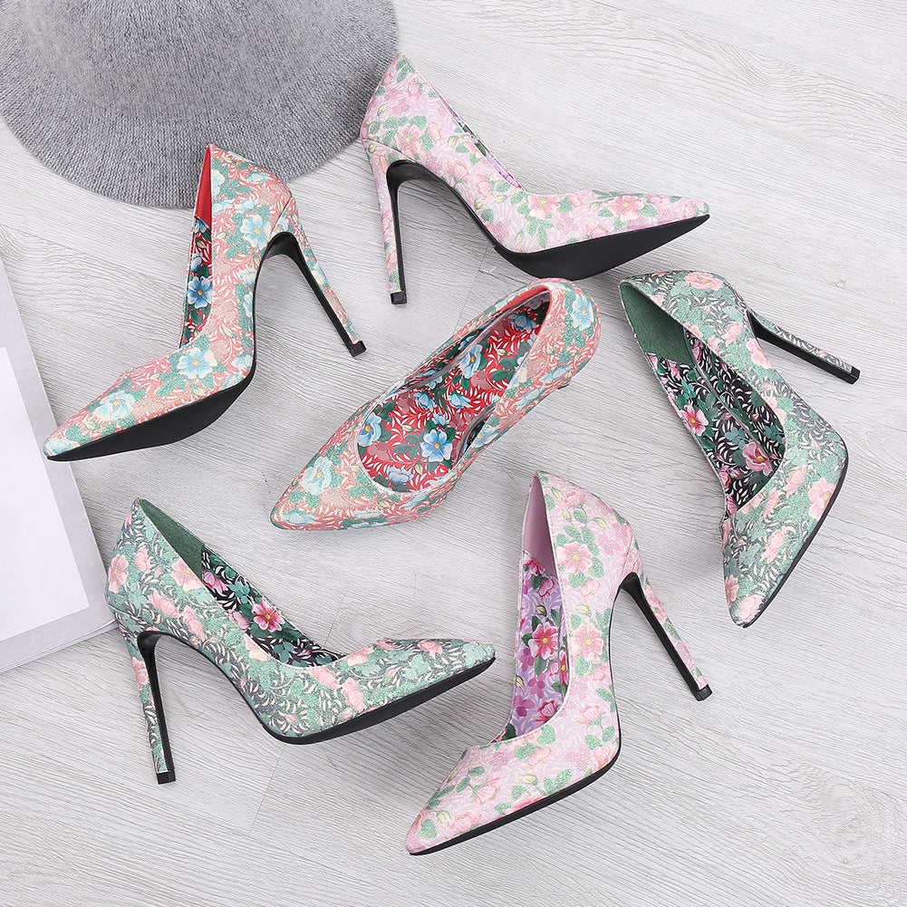 Pointed Stiletto Heels