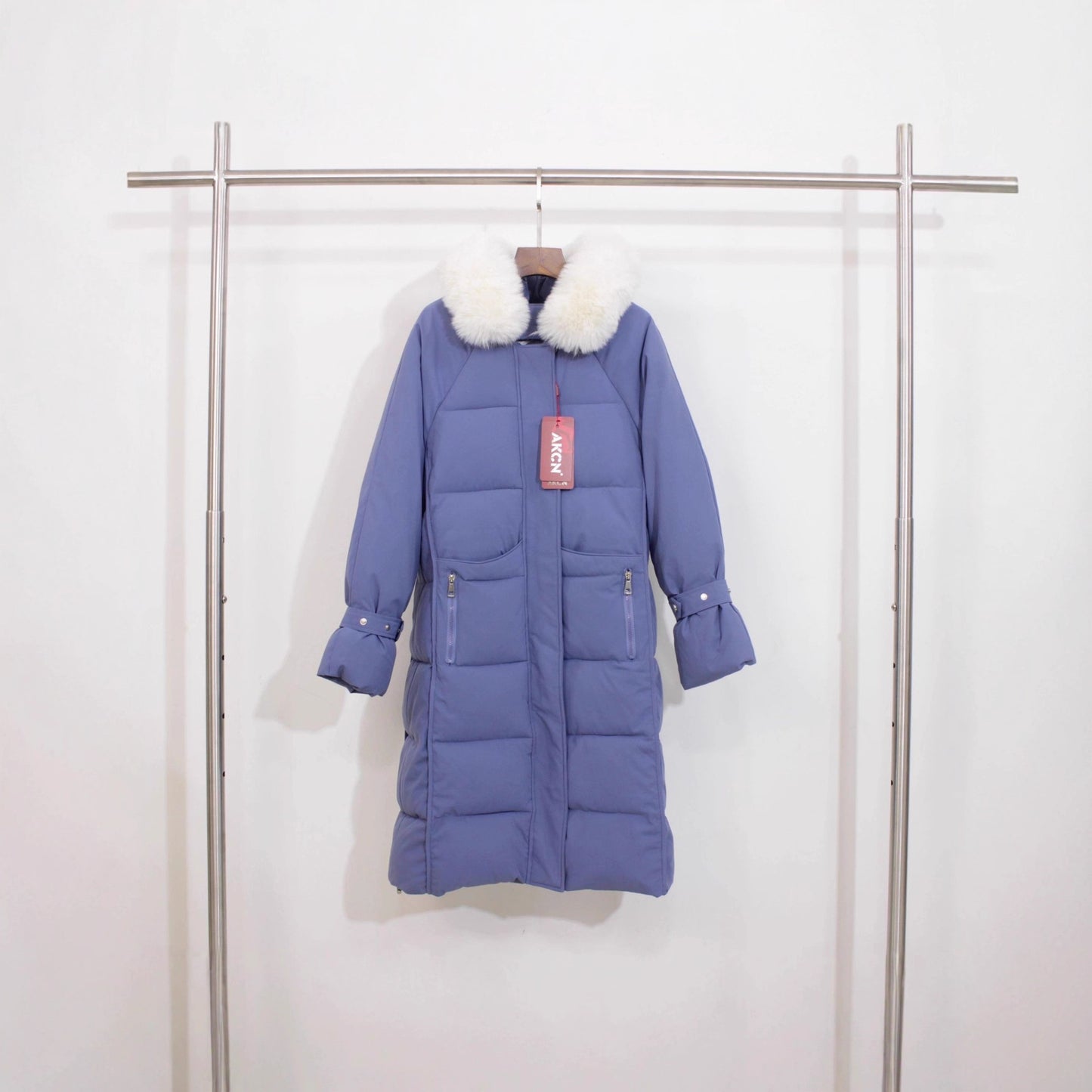 Thick Down Women Loose fur winter Jacket