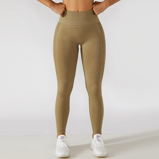 High Waist Workout Hip Lifting Sport Tights.  Running Leggings.
