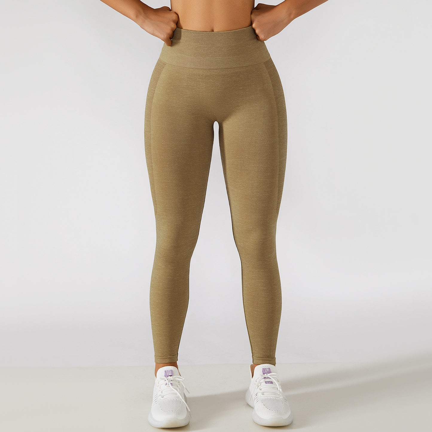 High Waist Workout Hip Lifting Sport Tights.  Running Leggings.