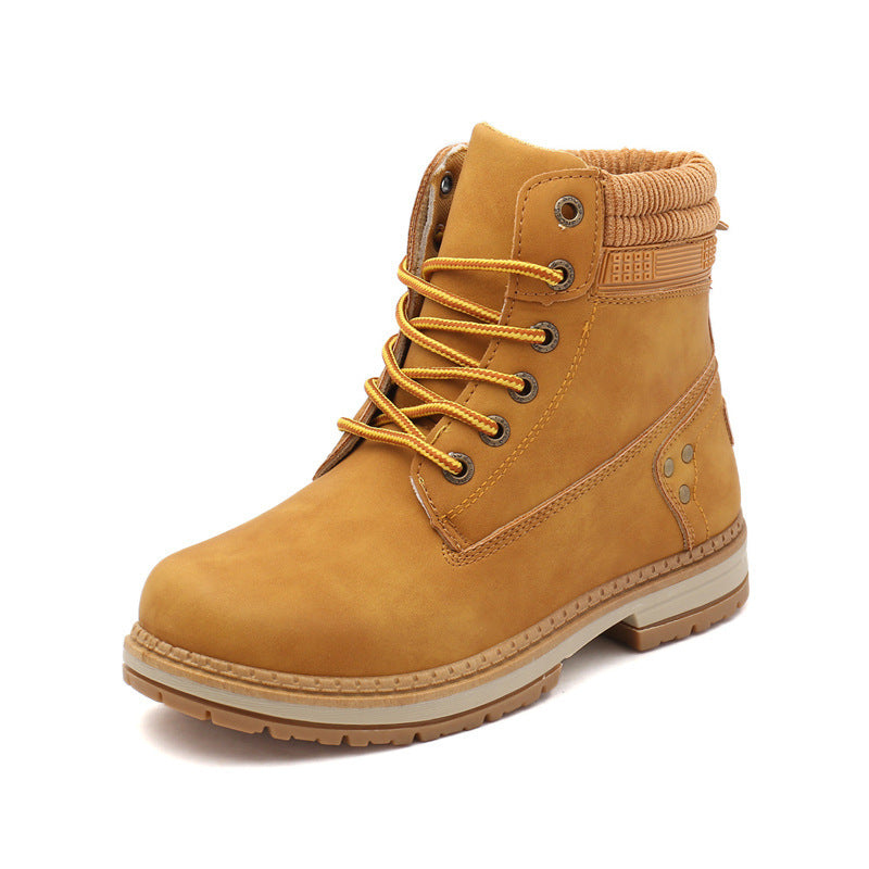 Martin velvet women boots plus