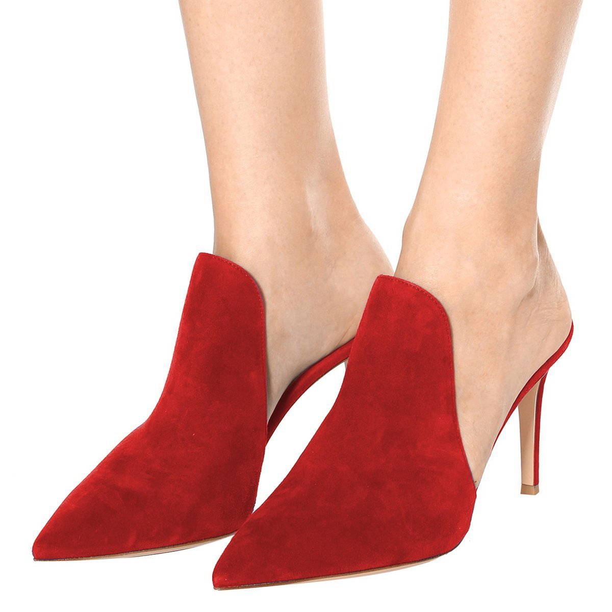 Pointed Toe Stiletto High Catwalk Heels. European and American Fashion Shoes