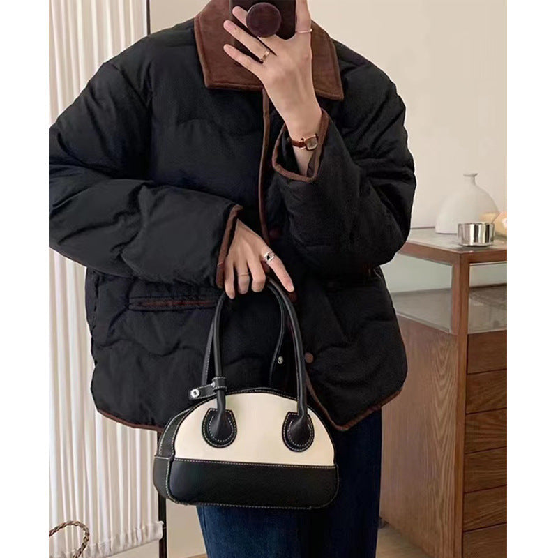 Women's Short Loose Down Cotton-padded Jacket . Winter Thick Coat