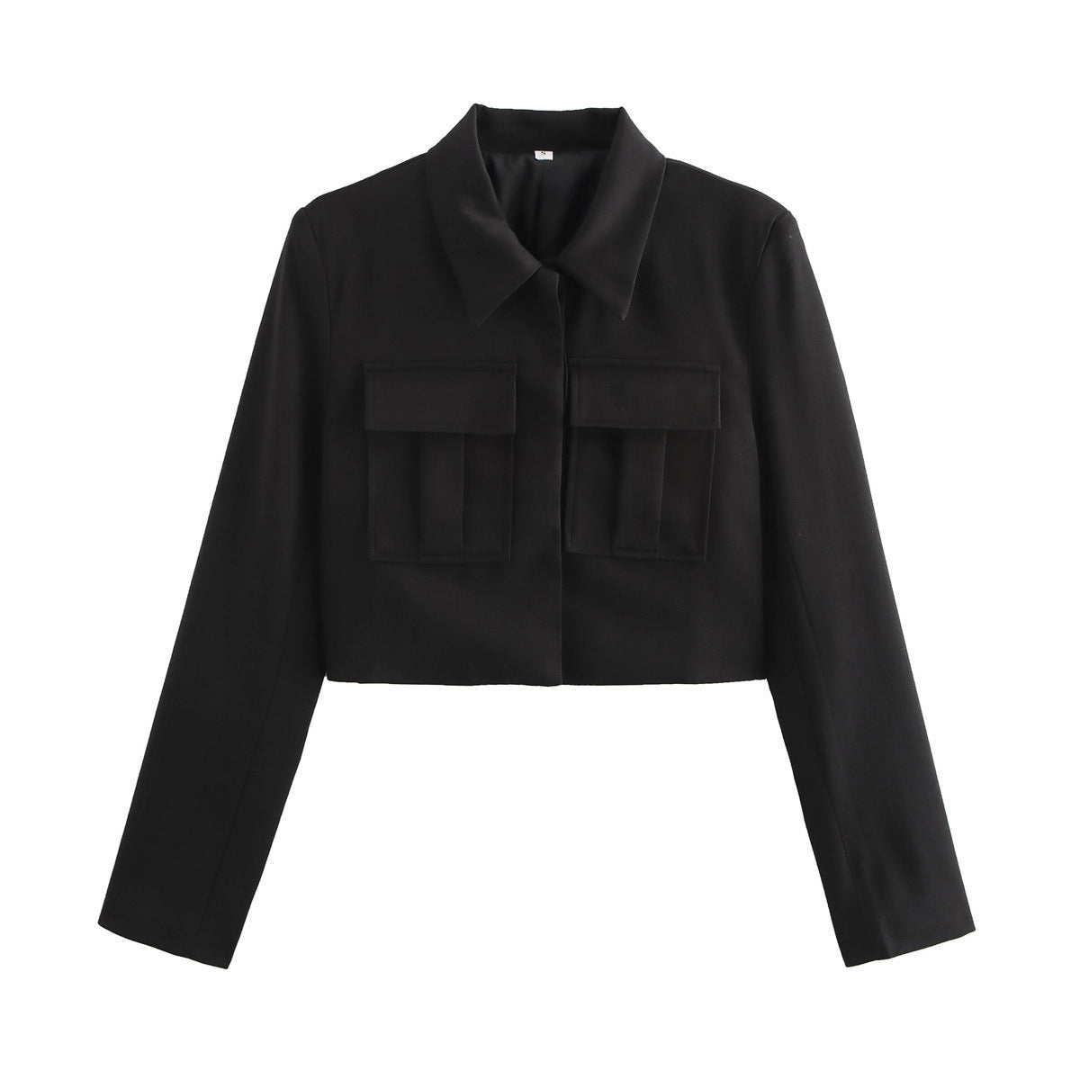 Double Pocket Coat Top Pants Suit Women