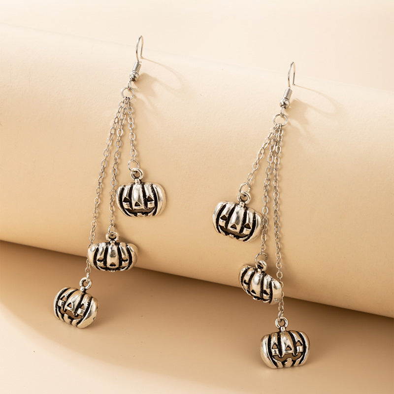 Halloween bracelets and Earrings skulls jewelry