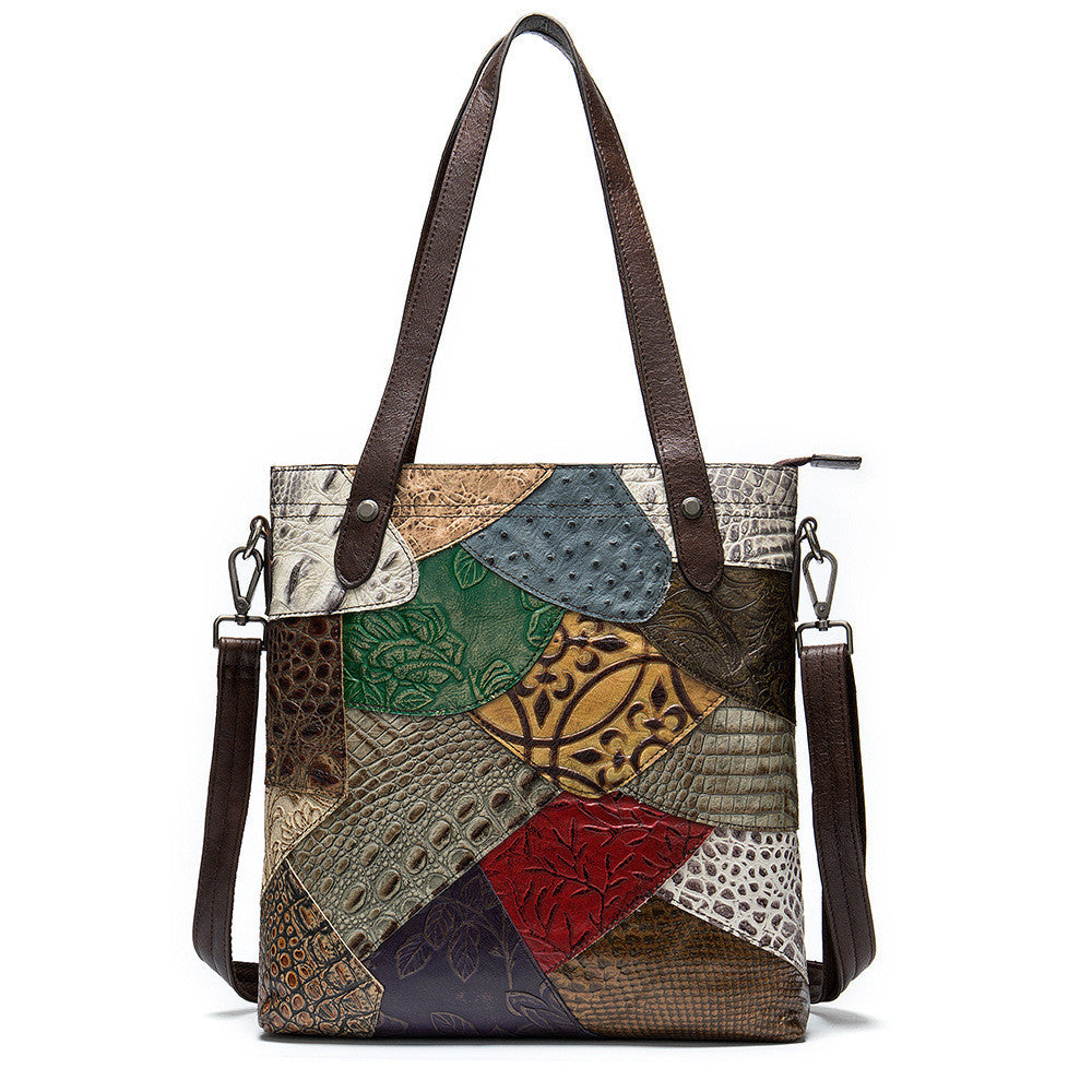Ethnic Style Handmade Women's Contrast Color Handbags/ Shoulder Bag