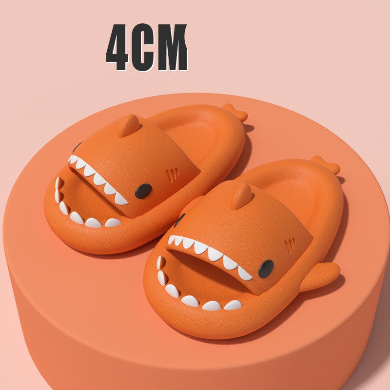 Indoor &Outdoor Funny Shark Cartoon Adult Slippers