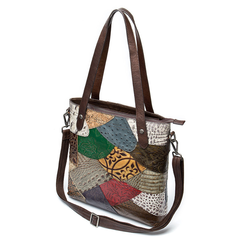 Ethnic Style Handmade Women's Contrast Color Handbags/ Shoulder Bag