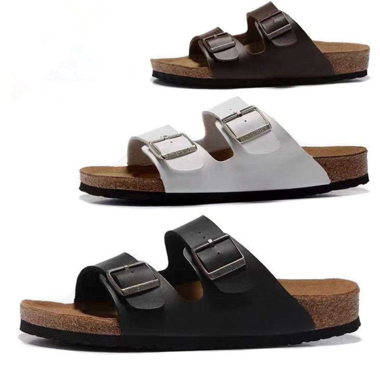 Birken Sandals Thick-Soled Cork Beach Shoes