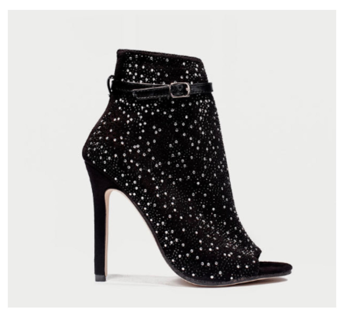Rhinestone Sandals, High Heels, Roman Shoes
