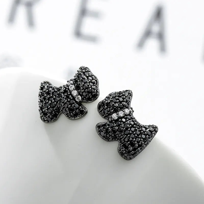 S925 Sterling Silver Animal Stud Earrings for Women