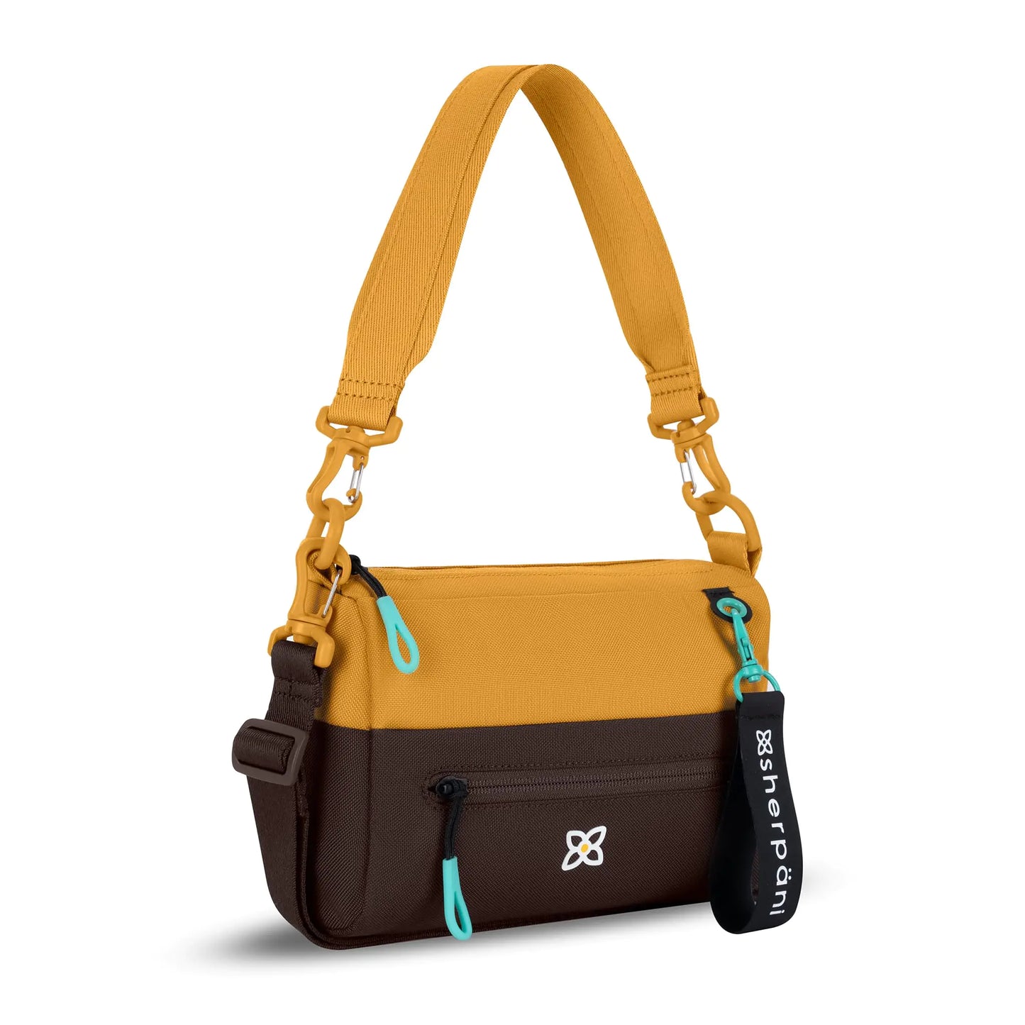 Skye Small Crossbody Purse. Nylon Lightweight Cross Body Travel Purses for Women RFID Protection