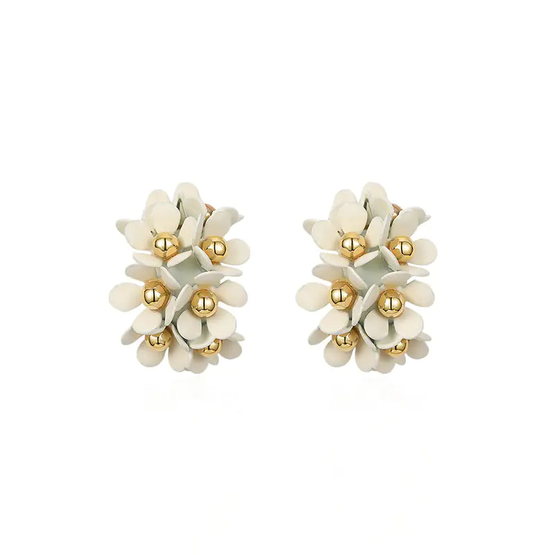 Petal Earrings for Women - Floral Studs