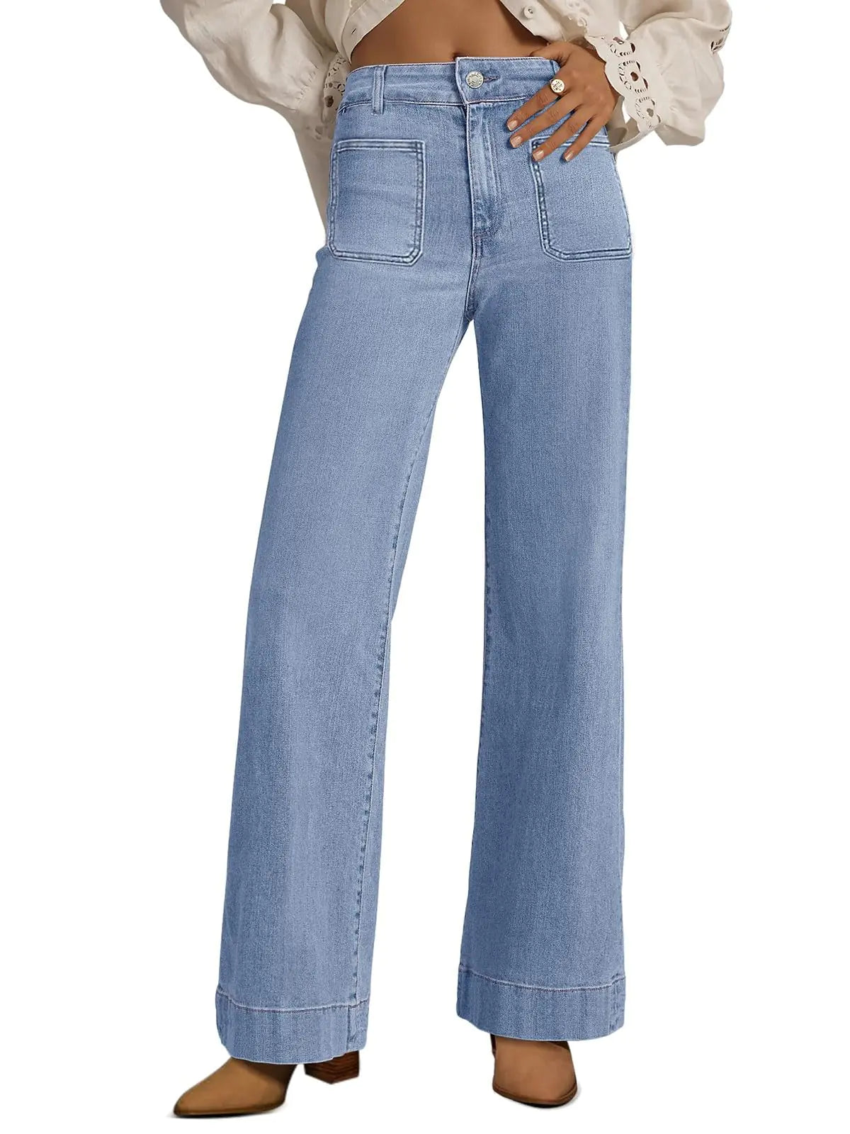 Straight Leg Jeans for Women. Mid Rise Vintage Boyfriend Jeans, Casual Baggy High Waisted Denim Pants, Y2K Trousers Fall Fashion Outfits