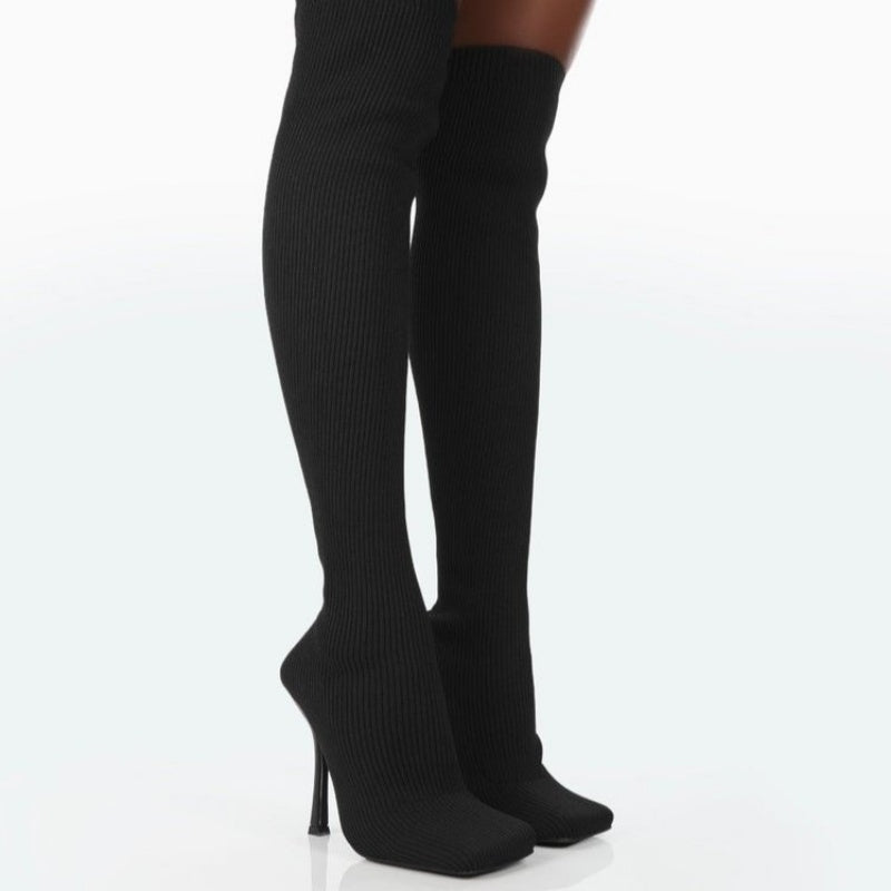Thigh High Over The Knee Long Women Boots. Fashion Shoes