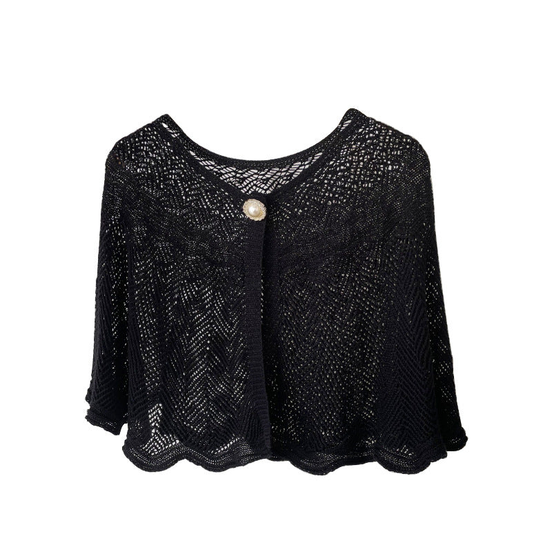 Elegant Sheer Shawl for Stylish Outfits and Comfort