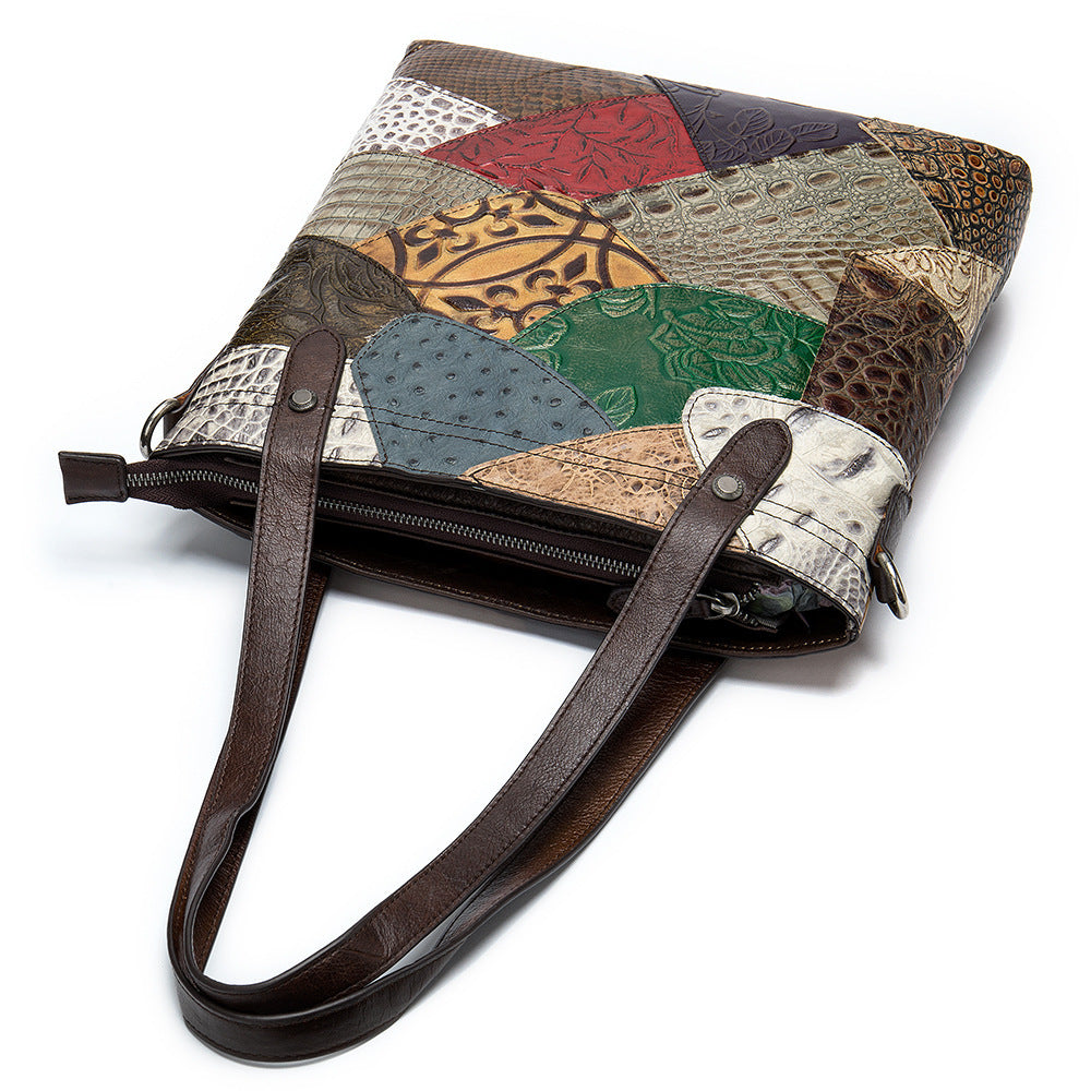 Ethnic Style Handmade Women's Contrast Color Handbags/ Shoulder Bag