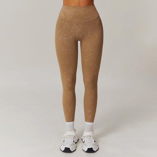 Bronzing Casual Yoga Pants Women Running Leggings