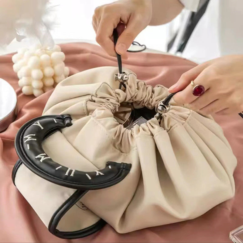Large Capacity Waterproof Portable Drawstring Cosmetic Bag. Make Up/Toiletry Bags